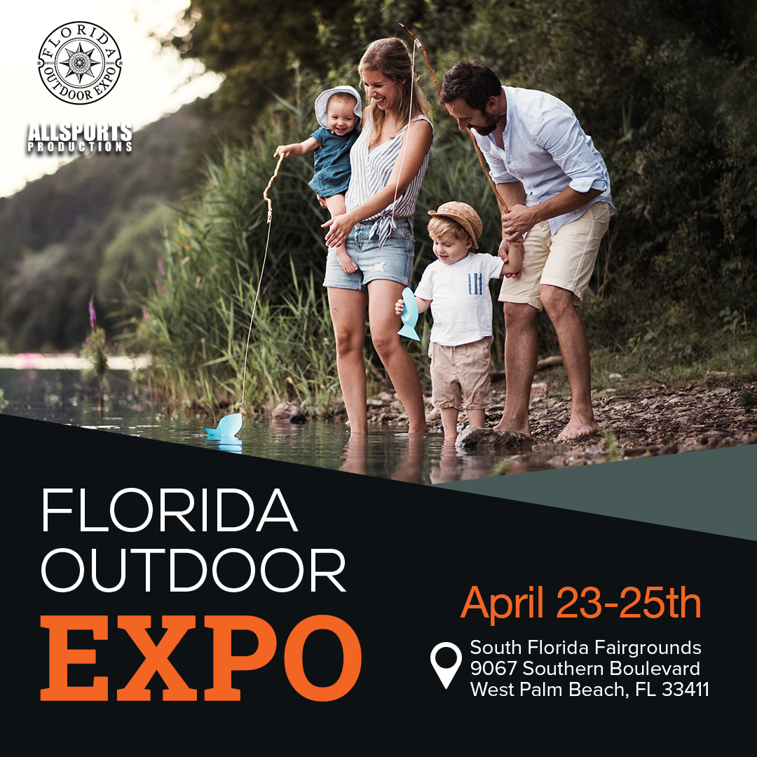 Marketing Materials for the Florida Outdoor Expo Logos & Social Assets